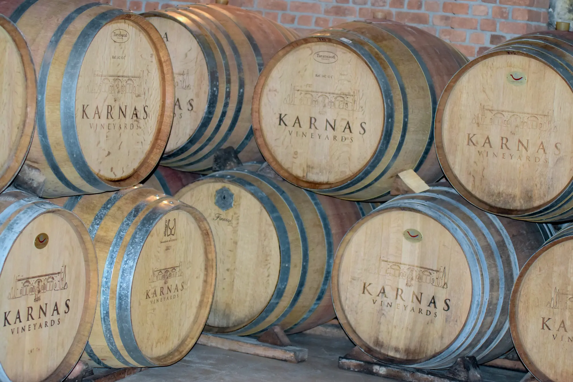 Roman-style Wine Cellar Tour at Karnas Vineyards