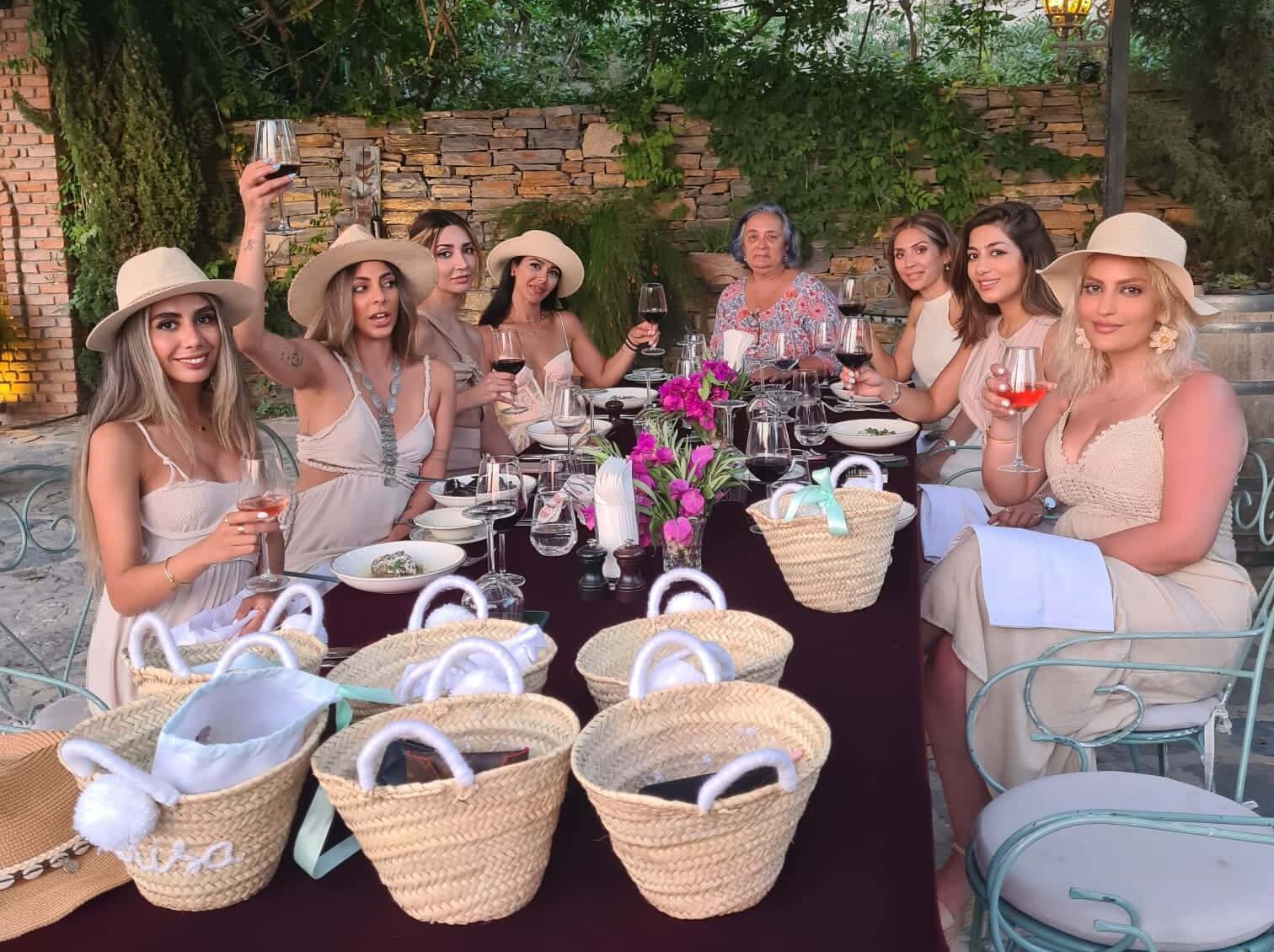 Bachelorette, henn corporate etc Wine Tasting Party at Karnas Vineyards